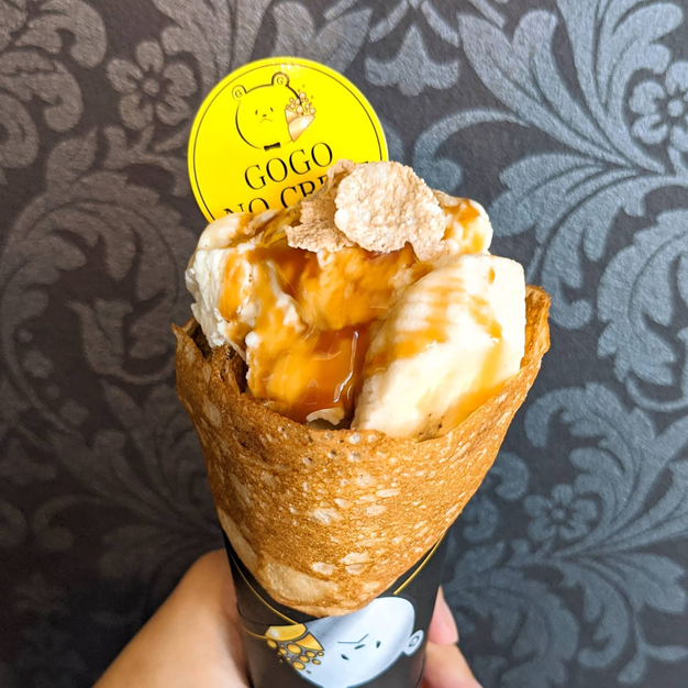 午後のクレープの写真