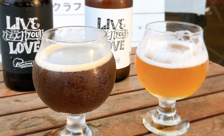 フェニックスブルーイングのクラフトビールポーターとIPA