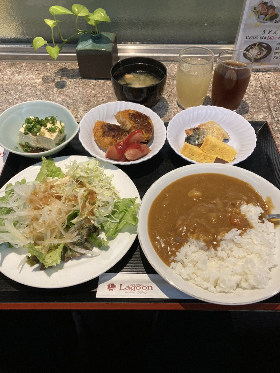 宮崎市にあるホテルマリックスラグーンの朝食