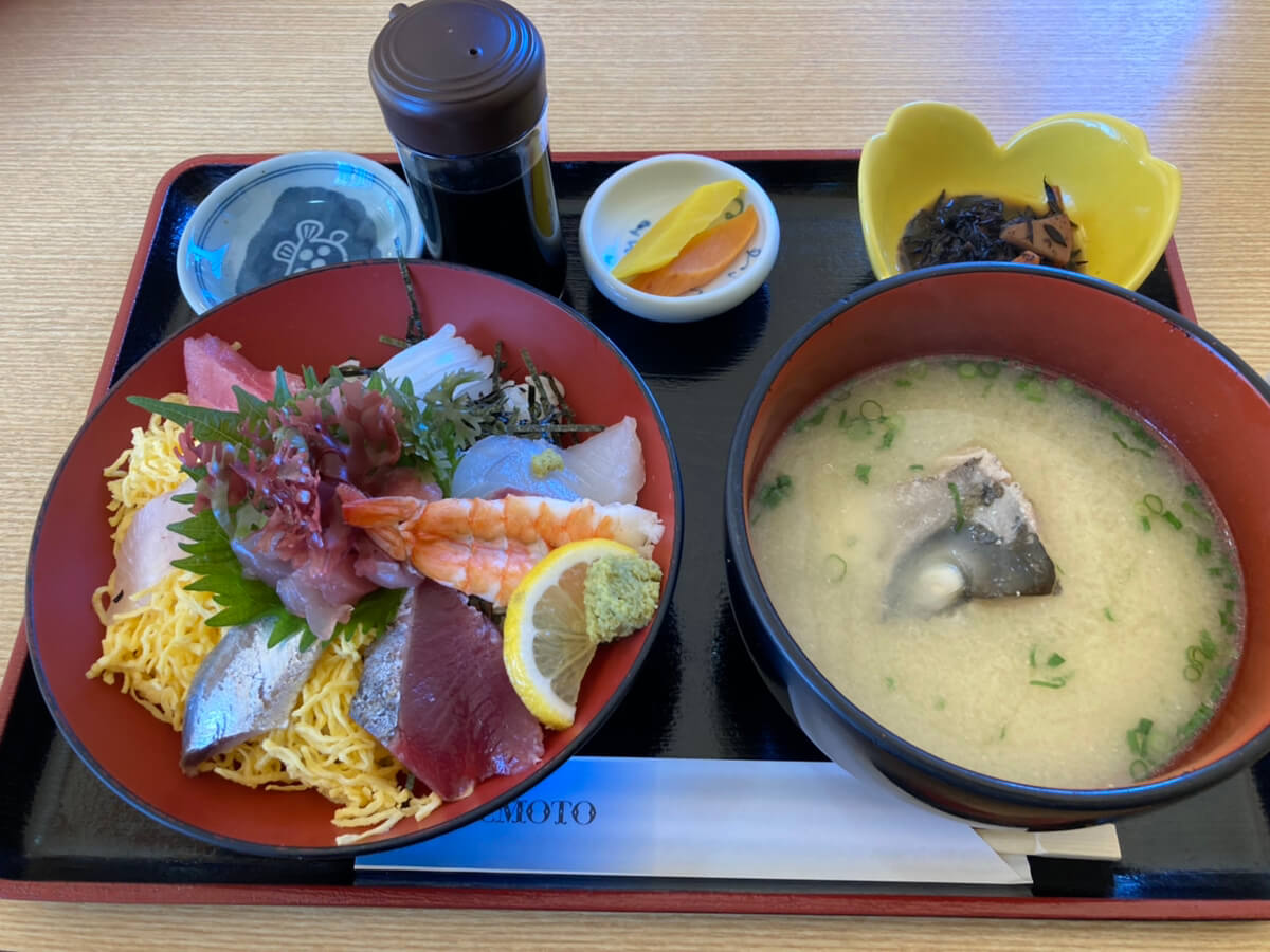 海の駅ほそしまの海鮮丼