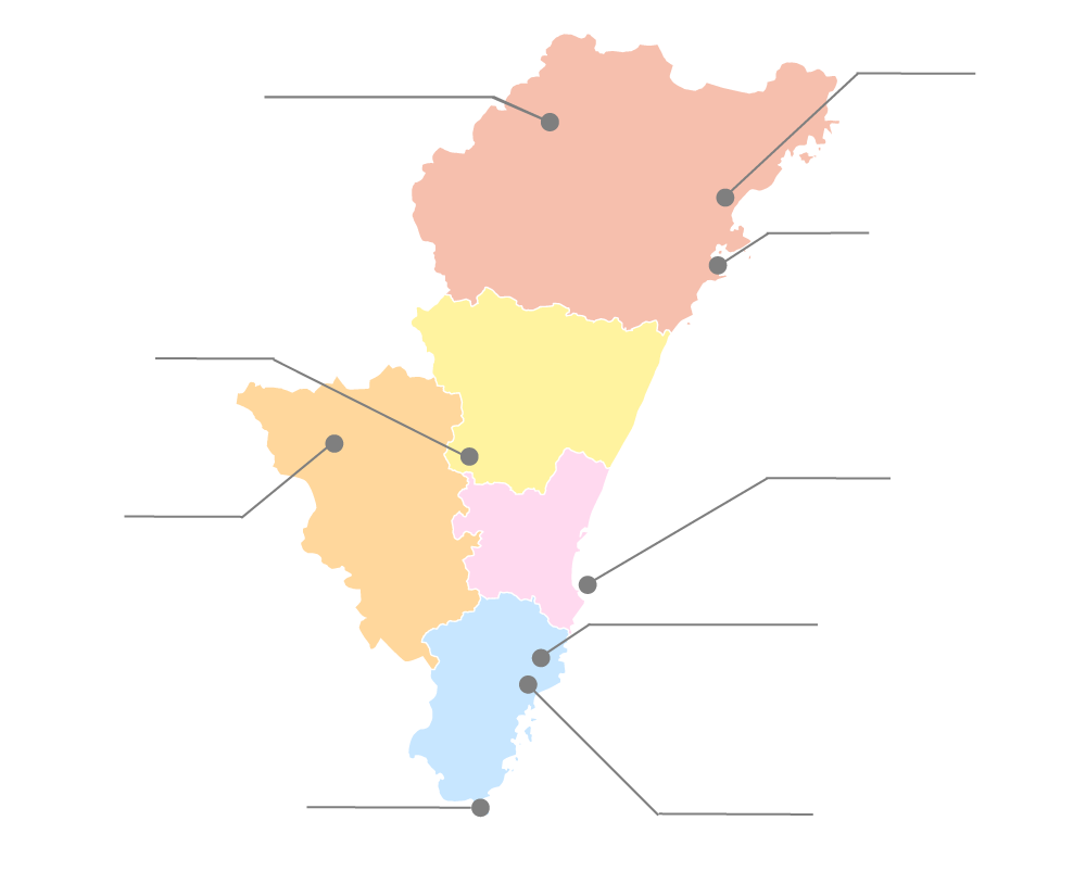 宮崎県地図