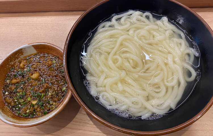 「重乃井」の釜揚げうどん